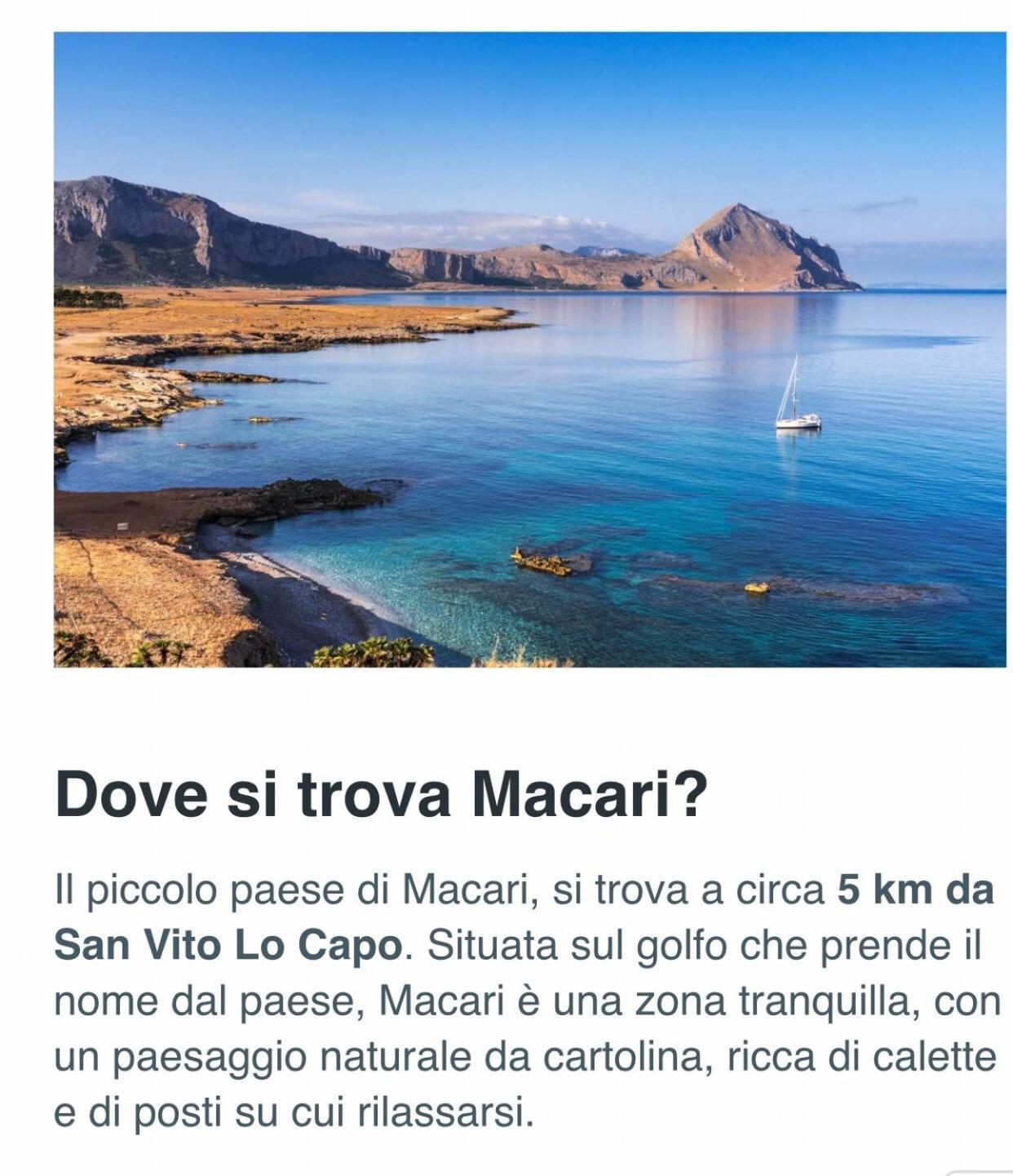 Appartamento Casa Magnolia San Vito Lo Capo Luaran gambar